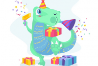 Dino Party Jigsaw img