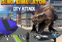 Dino Simulator City Attack